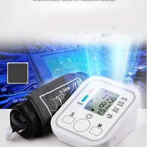 Medical Home Care Automatic Blood Pressure Monitor Arm Electronic Blood Pressure Monitor With LCD Digital Display and Voice Broadcast thumbnail-1