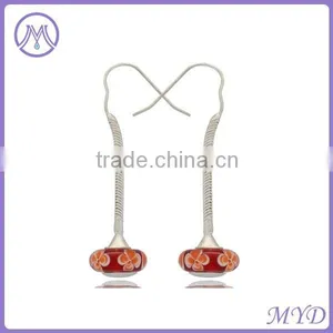 Murano Glass Bead Earrings thumbnail-2