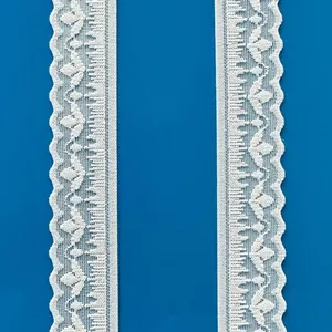 Lace Stretchy Lace Ribbon Elastic Trim Fabric With Floral Pattern for Bridal Wedding Decorations Sewing DIY Making and DIY Crafts thumbnail-3
