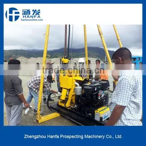 Hard Rock Driller! HF200 Small Water Well Drilling Machine thumbnail-1