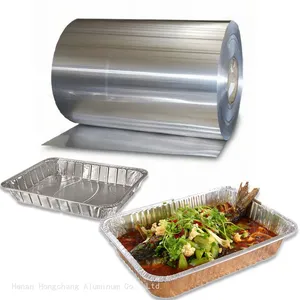 Free Sample Roll 8011 1235 Food Grade Aluminum Foil 9/14/20/24 Micron for Takeaway/Kitchen thumbnail-2