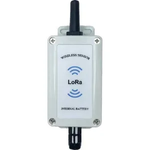 Indoor and Outdoor Iot LoRa Wireless Temperature and Humidity Sensor for Farming Warehouse Greenhouse Use thumbnail-1
