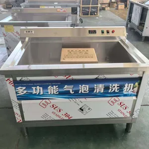 Stainless Steel Ultrasonic Vegetable Washer for Cleaning Leafy Greens and Delicate Produce With High Precision thumbnail-3