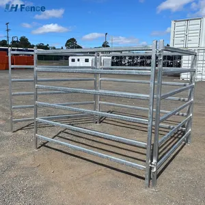 Portable Galvanized Steel Livestock Cattle Panels Durable Quality Farm Fence for Horses Easy-to-Assemble Corral Panel for Horse thumbnail-3