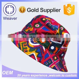 2015 Hot Sale Cool Green Tie Dyed Fashion Custom Bucket Hat thumbnail-6