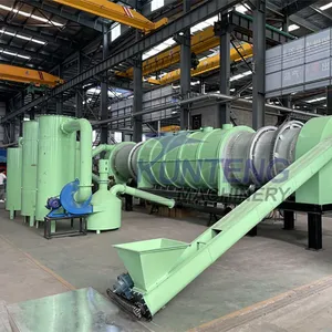 Automatic Coconut Charcoal Processing Machine Wood Charcoal Briquette Forming Line EPC thumbnail-2