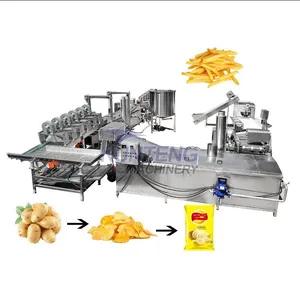 500 Kg/ h Frozen French Fries Potato Production Line French Fries and Potato Chips Production Line thumbnail-1