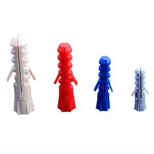 Heavy Duty Wall Plugs for Drywall PA66 Nylon Ribbed Design Factory Direct Wholesale Price thumbnail-3