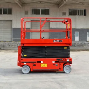 Capacity 450kg 6m 8m 10m 12m 14m Aerial Work Platform Mobile Electric Scissor Lift thumbnail-3