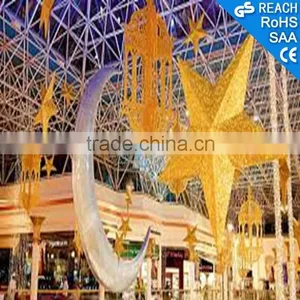 Hanging Ramadan Decoration Ramadan Star and Moon for Shopping Mall thumbnail-1