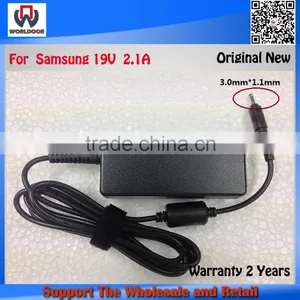 New Original For Samsung Laptop Adapter ac Power Charger 19V 2.1A 40W ADP-40MH AB For Samsung 900X3C 915S3G 905S3G Ultrabook thumbnail-1