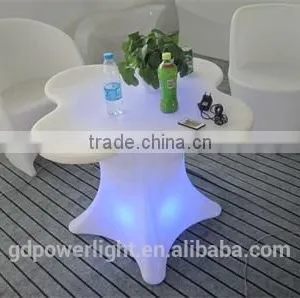 PE Plastic Bar Table With LED Light and Remote YXF-7871K thumbnail-3
