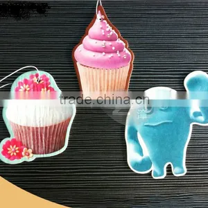 Customized Paper Car Air Freshener thumbnail-3