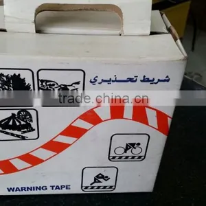 Red White Warning Tape With Double Side Printing Hot Sell SGS and TUV Certification thumbnail-1
