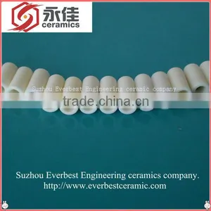 Wear Resistant Precision White Alumina Ceramic Tube/pipe thumbnail-1