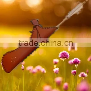 Traditional Archery Cowhide Leather Arrow Quiver For Archery Shooting thumbnail-5
