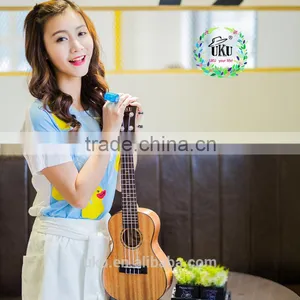 All Mahogany Concert Mahogany Neck Rosewood Fingerboard Solid Ukulele thumbnail-4