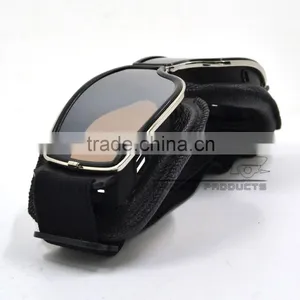 BJ-GT-011 High Quality Black Leather Motorcycle Helmet Steampunk Aviator Goggles thumbnail-6