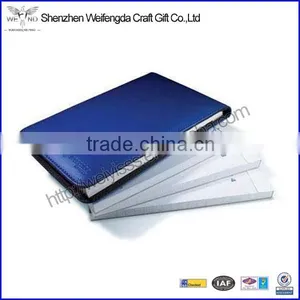 Fashion Small Leather Flip Paper Business Memo Pad Holder thumbnail-1