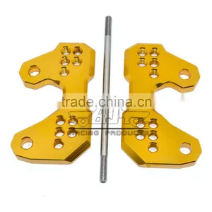 BJ-RB-YA001 Custom Motorcycle CNC Aluminum Rearset Base For Yamaha YZF R3 2015 2016 YZF R25 2013 2014 thumbnail-4