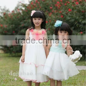 Beautiful &Fair Rose Flower Gilr Dress thumbnail-1