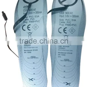 Remote Control Electric Heated Shoes Insole Battery Heating Shoe Insole Heated Insole Foot Warmer thumbnail-1