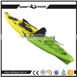 3.63m Popular Pedal Kayak, Cheap Plastic Kayak thumbnail-4