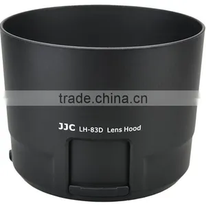 JJC LH-83D Black Telephoto Lens Hood For Canon For Tamron Lens Hood 77mm thumbnail-1