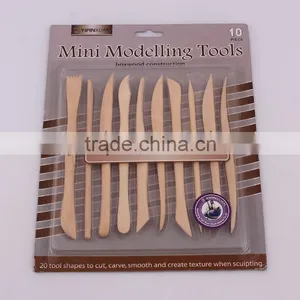 10Pcs Professional Wooden Hand Pottery Tools In Stock thumbnail-6