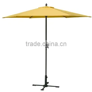 8.5 Feet Steel Frame Promotion Market Umbrella Best Selling Cheap Umbrella thumbnail-2