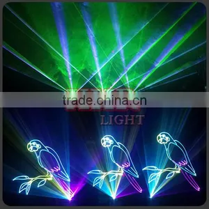 XHR New Mini Model Programmable Laser Light Show,4000mw Ilda Stage Rgb Laser Lights thumbnail-4