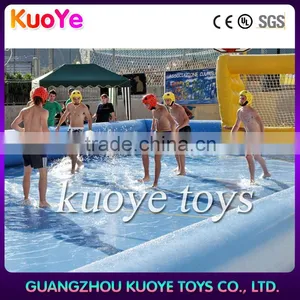 2016 New Sport Games Football Field Inflatable,inflatable Soap Soccer Pitch, Cheap Sealed Football Games thumbnail-4