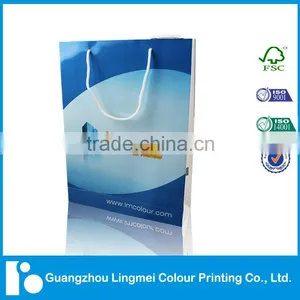 2016 New Style Paper Bag Printing With Logo Foil Stamping Serivice thumbnail-3