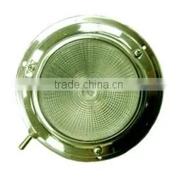 4" Brass Dome Light thumbnail-1