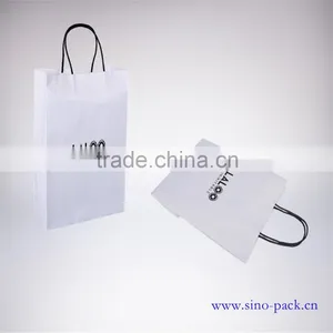 Custom Manufacturer White Kraft Paper Bags thumbnail-1