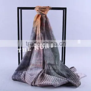 Water Soluble Cashmere Printed Scarf CS14122201 thumbnail-4