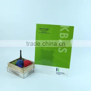 Promotional Gift Plastic a4 Size l Shaped Clear Folder, a3 Size Folders, l Shape Single Page Folder thumbnail-2