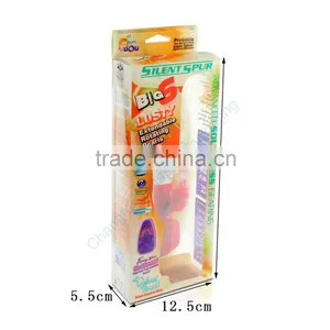 Custom Logo Rectangular Clear Plastic Packaging Sex Toy Box thumbnail-2