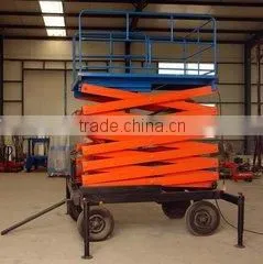 High-Strength Iron Hydraulic Lift Platform With Protective Guard thumbnail-2