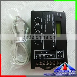DC12-24V USB Port TC420 Programmable LED Time Controller With 5 Channel thumbnail-3