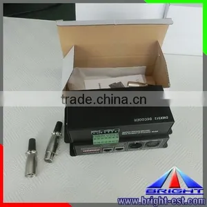 CE RohS Approved Dmx 512 Rgb Led Controller,DC 12V-24V Dimmer Controller, LED Lighting Decoder DMX512 thumbnail-3