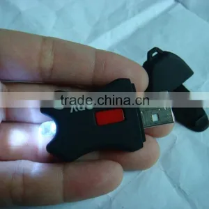 Mini USB Charged LED Torch for Garment thumbnail-1