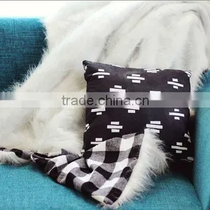 HSTH053 Long Pile Faux Fur Blanket thumbnail-1