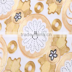 High Quality Organza Lace With Sequins 2016 Wholesale Lace Fabric in Dubai thumbnail-6