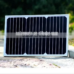 18W Tempered Glass Laminated Sunpower Solar Panel Price China thumbnail-1