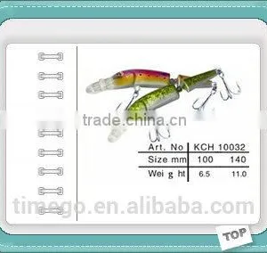 China Manufacturers Fishing Lure Molds Plastic Hard Fishing Lure thumbnail-1