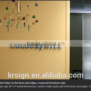 Acrylic Mini Letter Sign Manufacturer for Logo Material thumbnail-1