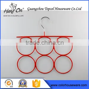 Laundry Wire Hanger Factory in China for Scarf Round Metal Hanger thumbnail-1