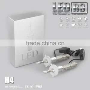 New Arrival New Generation 12V 4800lm R3 Led Headlight 40W H4 Conversion Led Headlight Bulbs thumbnail-1