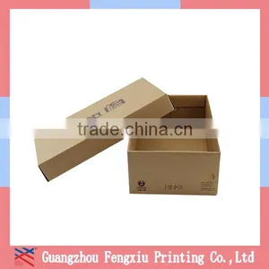 Cheap OEM Printed Corrugated Recyclable Cardboard Gift Box for Shoe Packaging Quality Choice thumbnail-1